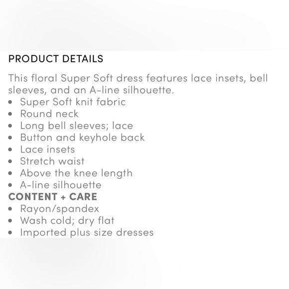 Torrid Dress Whimsygoth Fairy Grunge Lace Bell Sleeve Witchy Sz 1/1X Black Multi - Picture 15 of 16